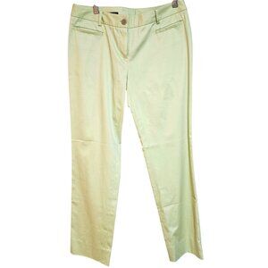 Brooks Brothers Womens Light Green 346 Natalie Fit Dress Pants Size 4 Cotton Ble
